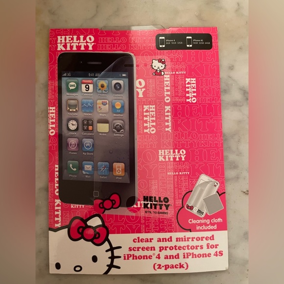 iPhone 4/4s Display Screen Protectors. 2 packs both NIP. - Picture 1 of 2